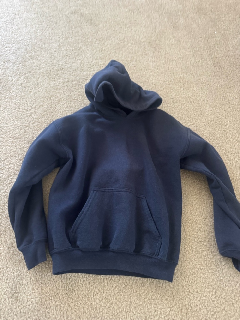 Classic Navy boy Pullover Hoodie size m 8-10